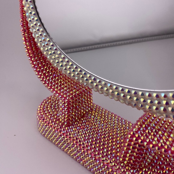 Hello Kitty Pink White Stand Vanity Mirror- New in box - Picture 6 of 7